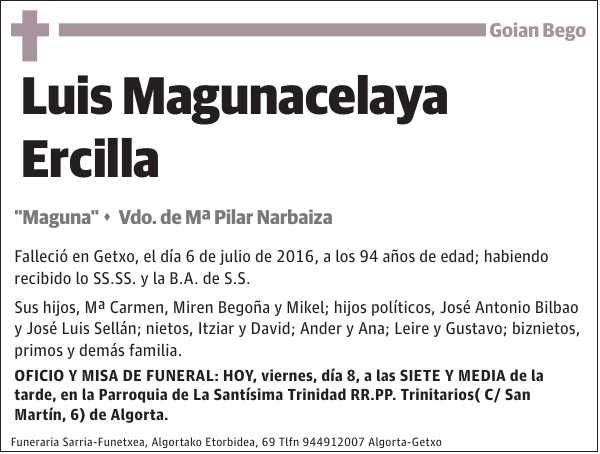 Luis Magunacelaya Ercilla