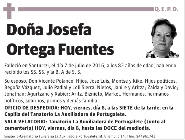 Josefa Ortega Fuentes