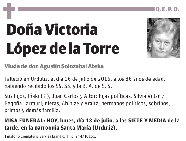 Victoria López de la Torre
