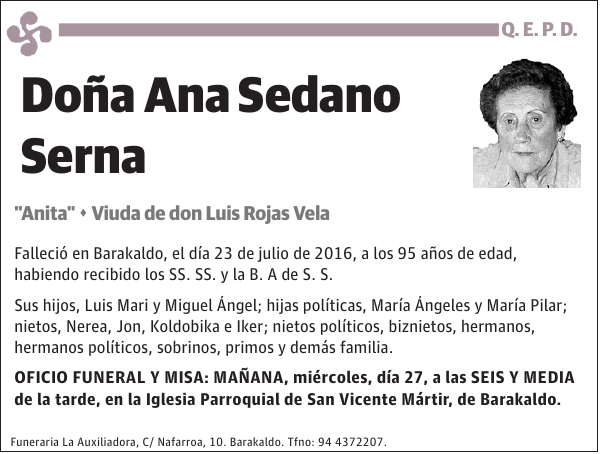 Ana Sedano Serna