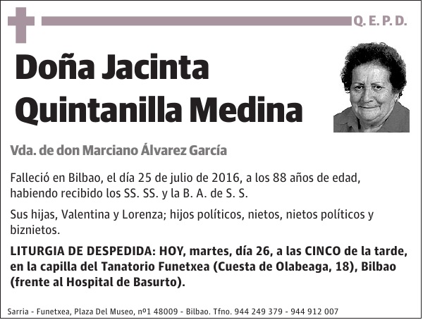 Jacinta Quintanilla Medina