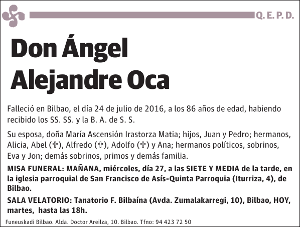 Ángel Alejandre Oca