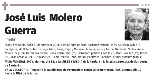 José Luis Molero Guerra