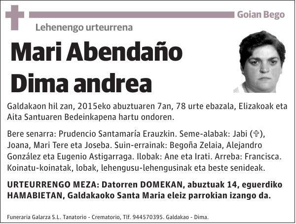 Mari Abendaño Dima