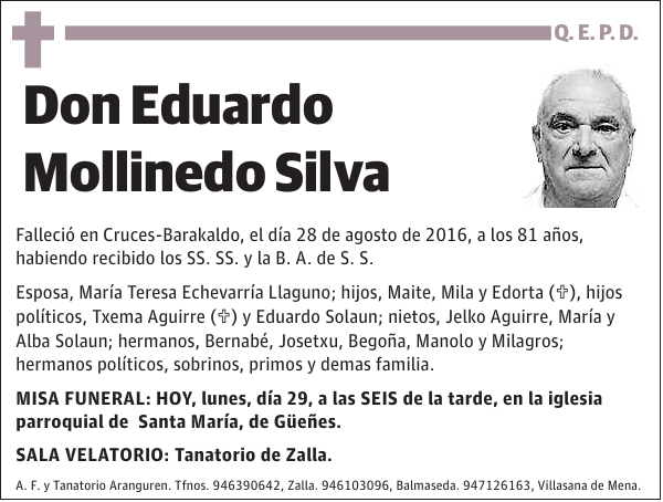Eduardo Mollinedo Silva