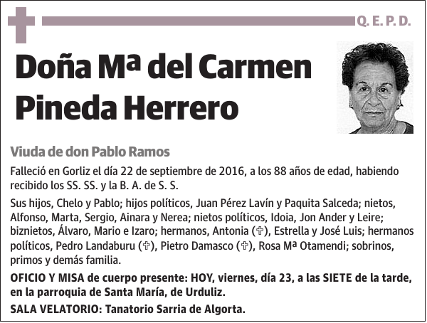 Mª del Carmen Pineda Herrero