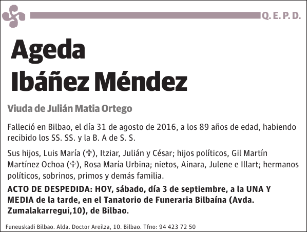 Ageda Ibáñez Méndez