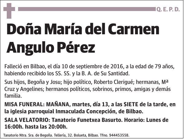 María del Carmen Angulo Pérez