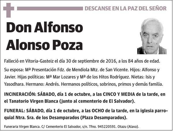 Alfonso Alonso Poza