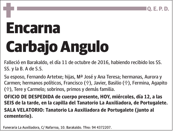 Encarna Carbajo Angulo