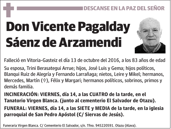 Vicente Pagalday Sáenz de Arzamendi