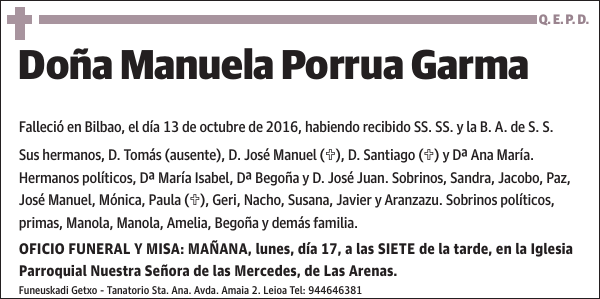 Manuela Porrua Garma