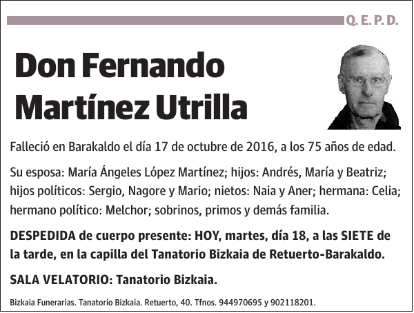 Fernando Martínez Utrilla