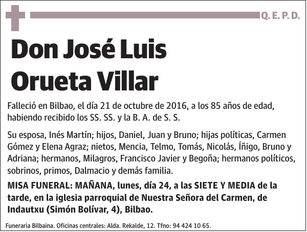 José Luis Orueta Villar