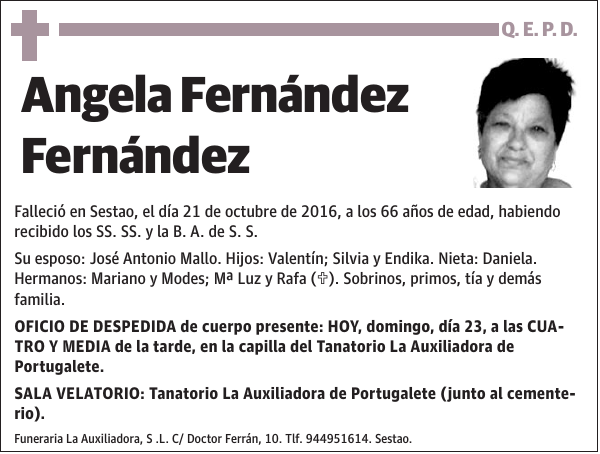Angela Fernández Fernández