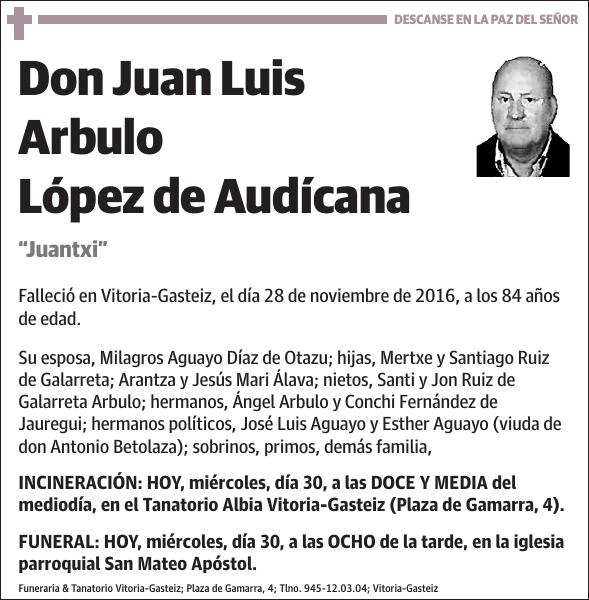 Juan Luis Arbulo