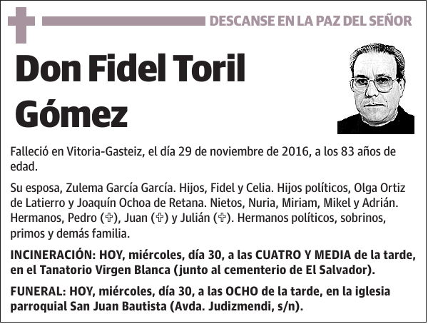 Fidel Toril Gómez