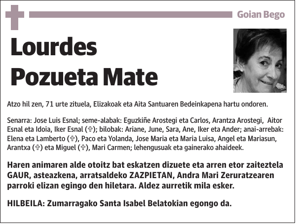 Lourdes Pozueta Mate