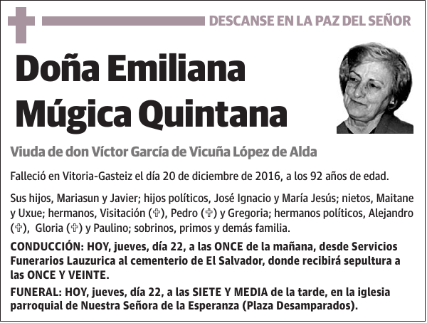 Emiliana Múgica Quintana