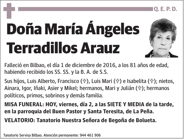 María Ángeles Terradillos Arauz