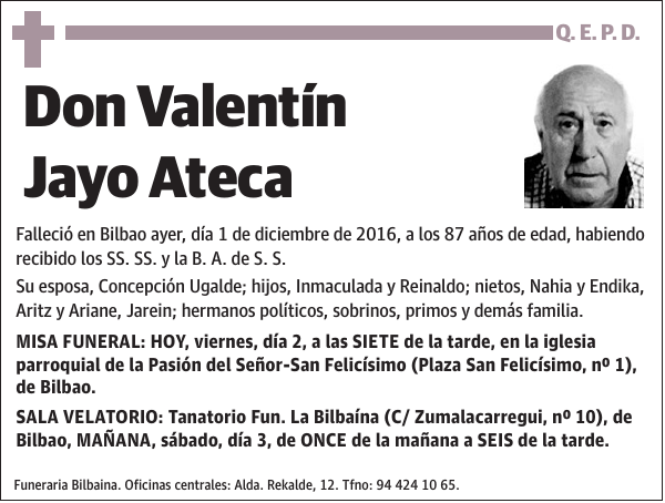 Valentín Jayo Ateca
