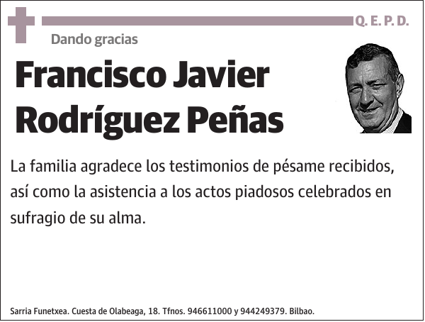 Francisco Javier Rodríguez Peñas