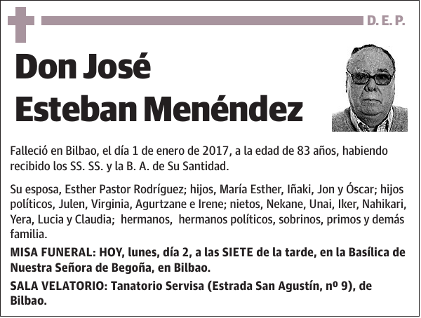 José Esteban Menéndez