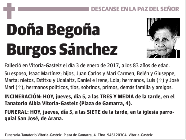 Begoña Burgos Sánchez