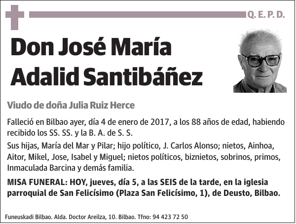 José María Adalid Santibáñez