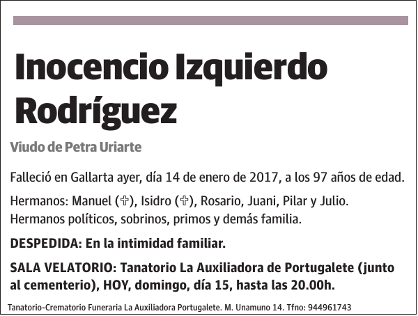 Inocencio Izquierdo Rodríguez