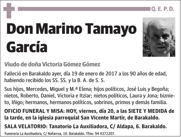 Marino Tamayo García