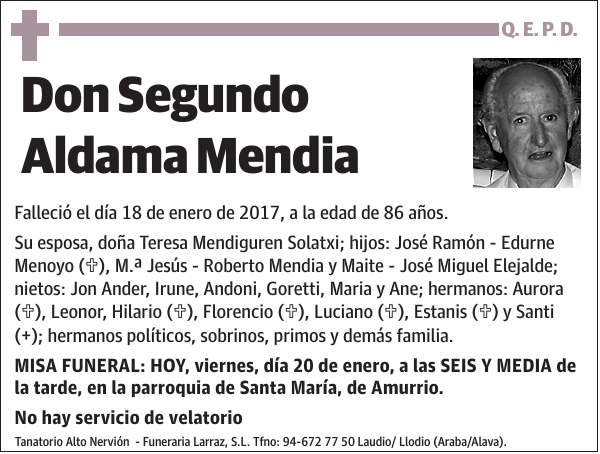 Segundo Aldama Mendia