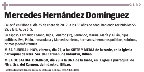 Mercedes Hernández Domínguez
