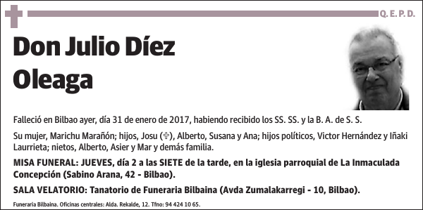 Julio Díez Oleaga