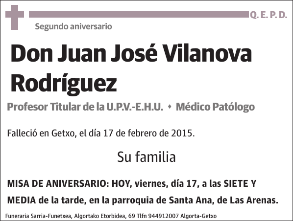 Juan José Vilanova Rodríguez