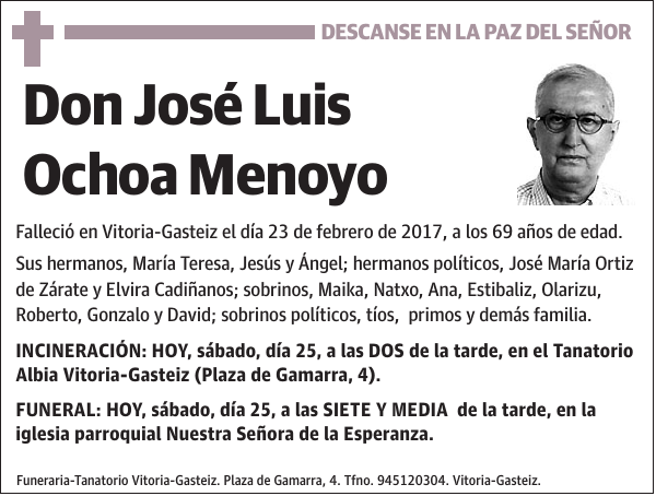 José Luis Ochoa Menoyo