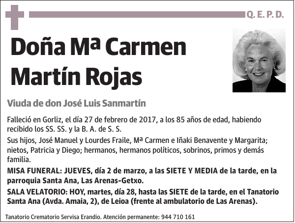 Mª Carmen Martín Rojas