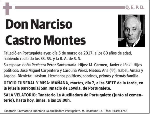 Narciso Castro Montes