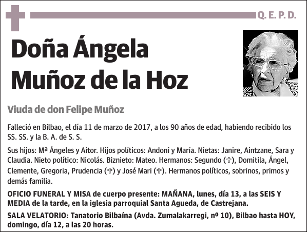Ángela Muñoz de la Hoz