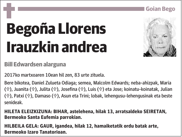 Begoña Llorens Irauzkin