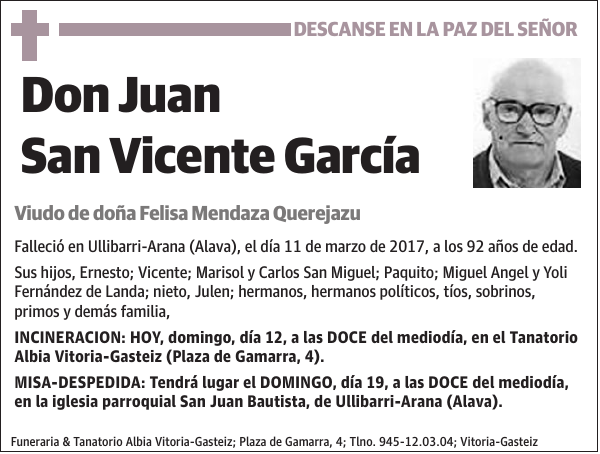 Juan San Vicente García
