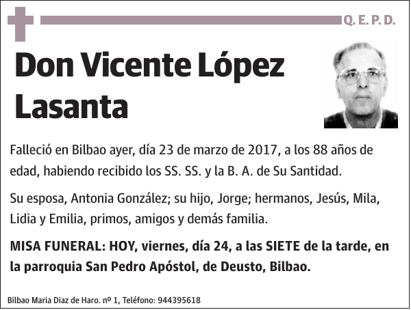 Vicente López Lasanta