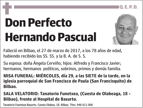 Perfecto Hernando Pascual