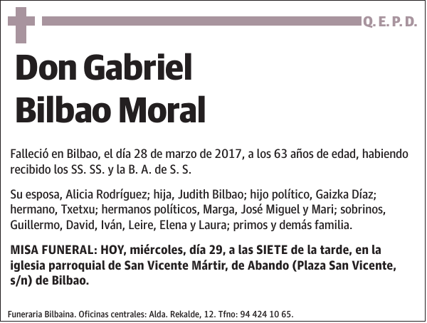 Gabriel Bilbao Moral
