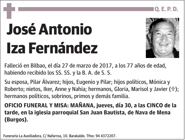 José Antonio Iza Fernández