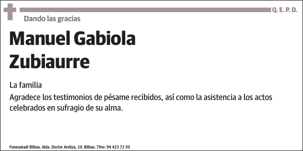 Manuel Gabiola Zubiaurre