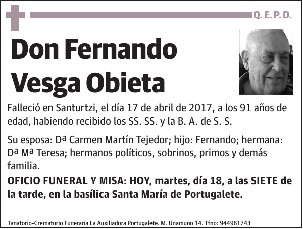 Fernando Vesga Obieta