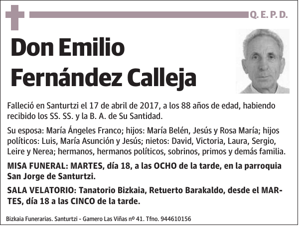 Emilio Fernández Calleja
