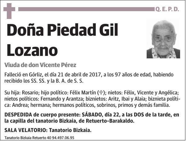 Piedad Gil Lozano