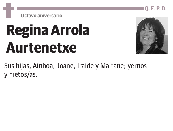 Regina Arrola Aurtenetxe